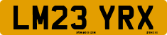 License plate of the United Kingdom, 2001 year system
