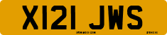 License plate of the United Kingdom, 1983 year system