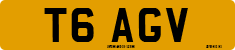 License plate of the United Kingdom, 1983 year system