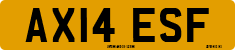 License plate of the United Kingdom, 2001 year system