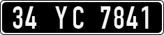 License plate of Turkey, Government and public administrations