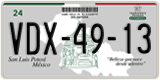 San Luis Potosí, Cars (AAA-00-00)