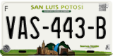 San Luis Potosí, Cars (AAA-000-A)