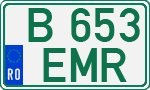 License plate of Romania, Regular plates