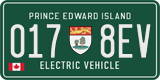 Prince Edward Island, Electric Vehicle (123-4EV)