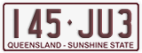 Queensland, 123-AB4 / 123AB4