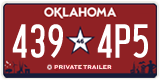 Oklahoma, Private Trailer (XXX-XXX)