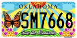 Oklahoma, Specialty plates