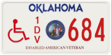 Oklahoma, Disabled Veteran