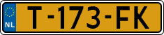 License plate of the Netherlands, Cars