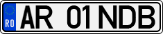 License plate of Romania, Regular plates