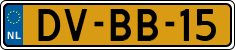License plate of the Netherlands, Cars