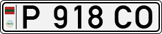 Non-recognized and partially recognized states, Transnistria (cars)