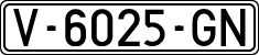 License plates of Spain, 1971 year series