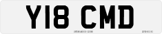 License plate of the United Kingdom, 1983 year system
