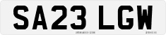 License plate of the United Kingdom, 2001 year system
