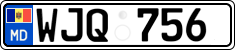 License plate of Moldova, Cars (2015)