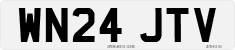 License plate of the United Kingdom, 2001 year system