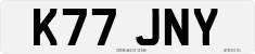 License plate of the United Kingdom, 1983 year system