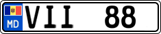 License plate of Moldova, Cars (2015)