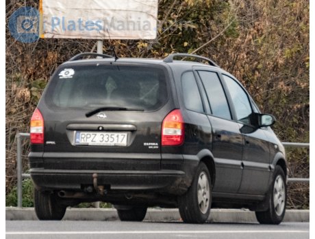 RPZ 33517, Opel Zafira