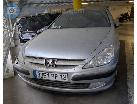 3861 PP 12, Peugeot 607