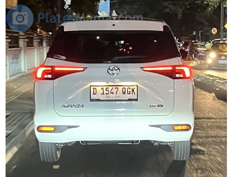 D 1547 QGK, Toyota Avanza