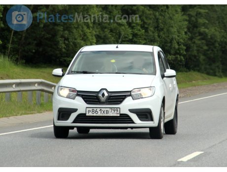 р861хв799, Renault Logan