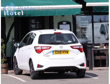 GU18 HYW, Toyota Yaris