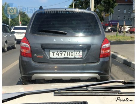 т497нв73, Lada (VAZ) 2194 Kalina/Granta