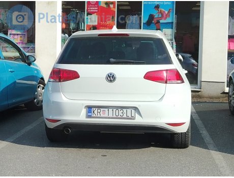 KR 1103-LL, Volkswagen Golf