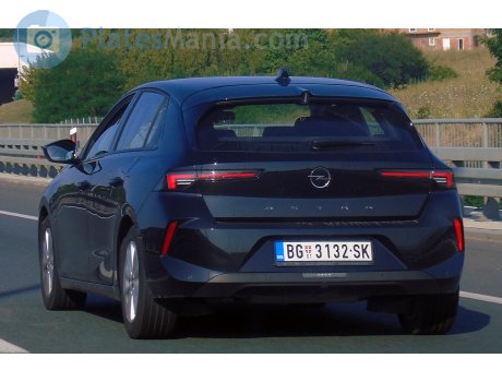 BG 3132-SK, Opel Astra