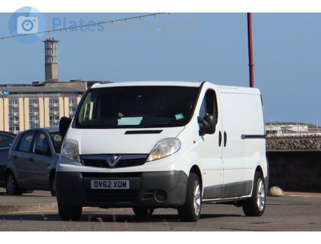 DV62 XOM, Vauxhall Vivaro