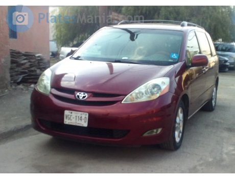 VGC-114-D, Toyota Sienna