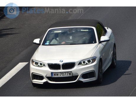 WW 7077W, BMW 2 Series