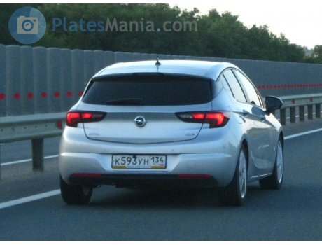к593ун134, Opel Astra