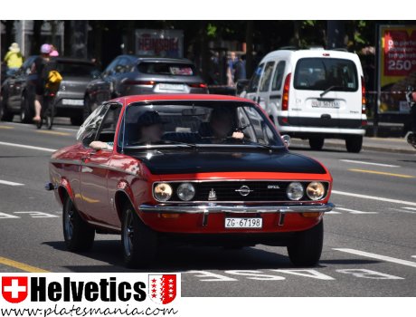 ZG 67198, Opel Manta