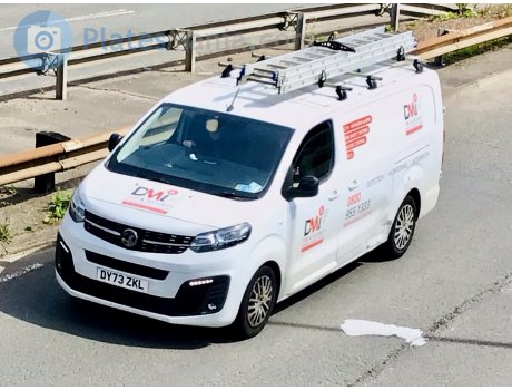 DY73 ZKL, Vauxhall Vivaro