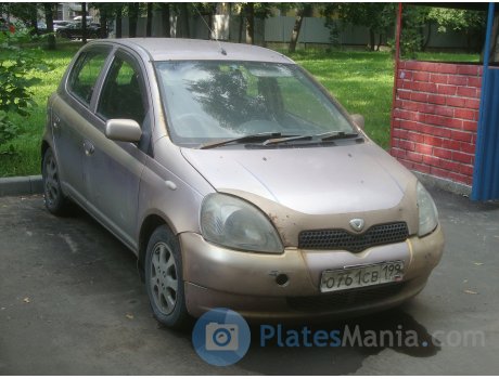 о761св199, Toyota Vitz