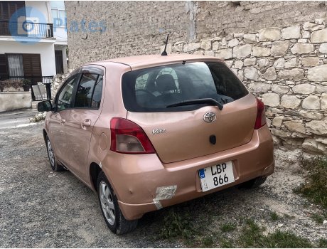 LBP 866, Toyota Vitz