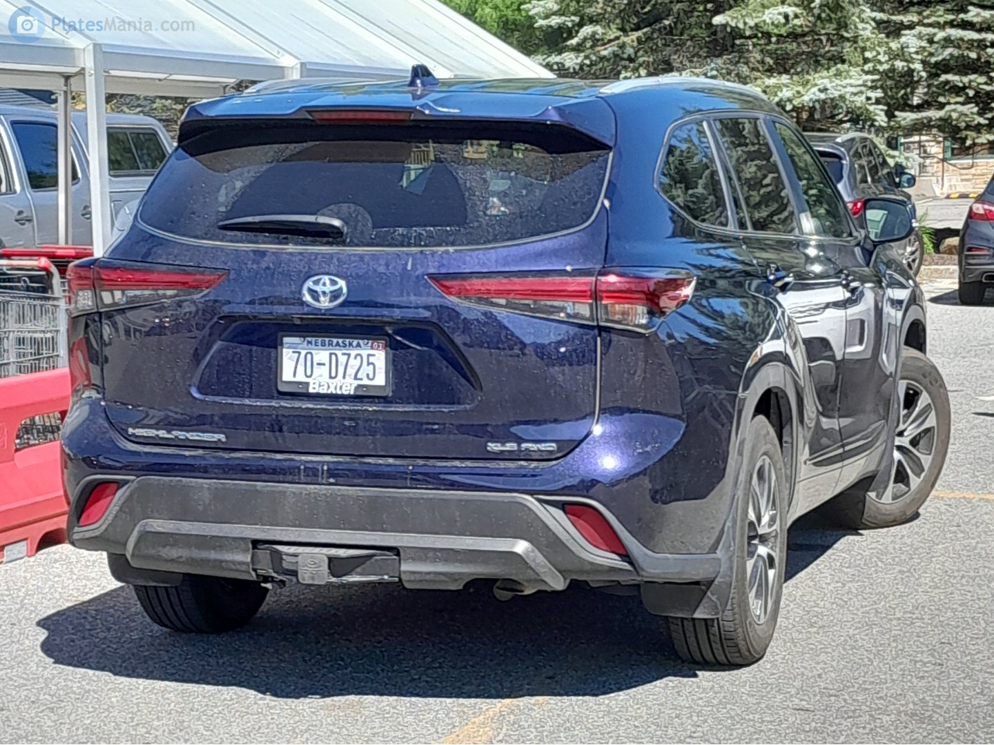 70-D725, Toyota Highlander 4th gen (XU70), 2019–
