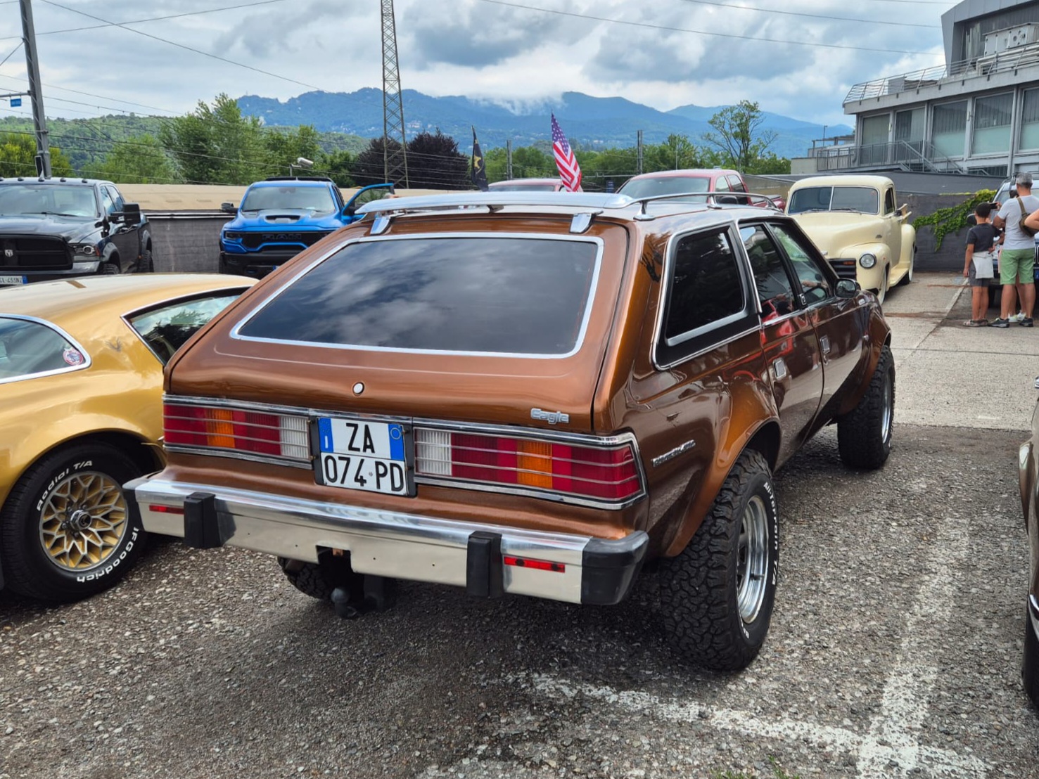ZA 074 PD, AMC Eagle 1st gen 5-door Wagon, 1980–1988