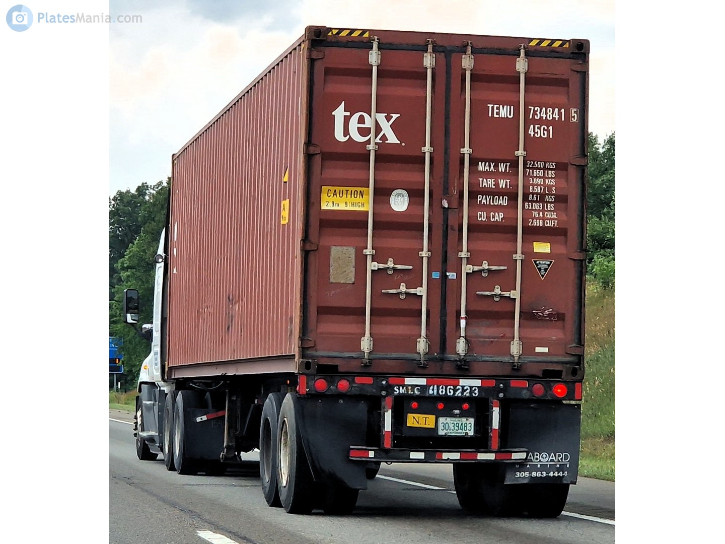 303-9483, Long Term Trailer (123-4567) 