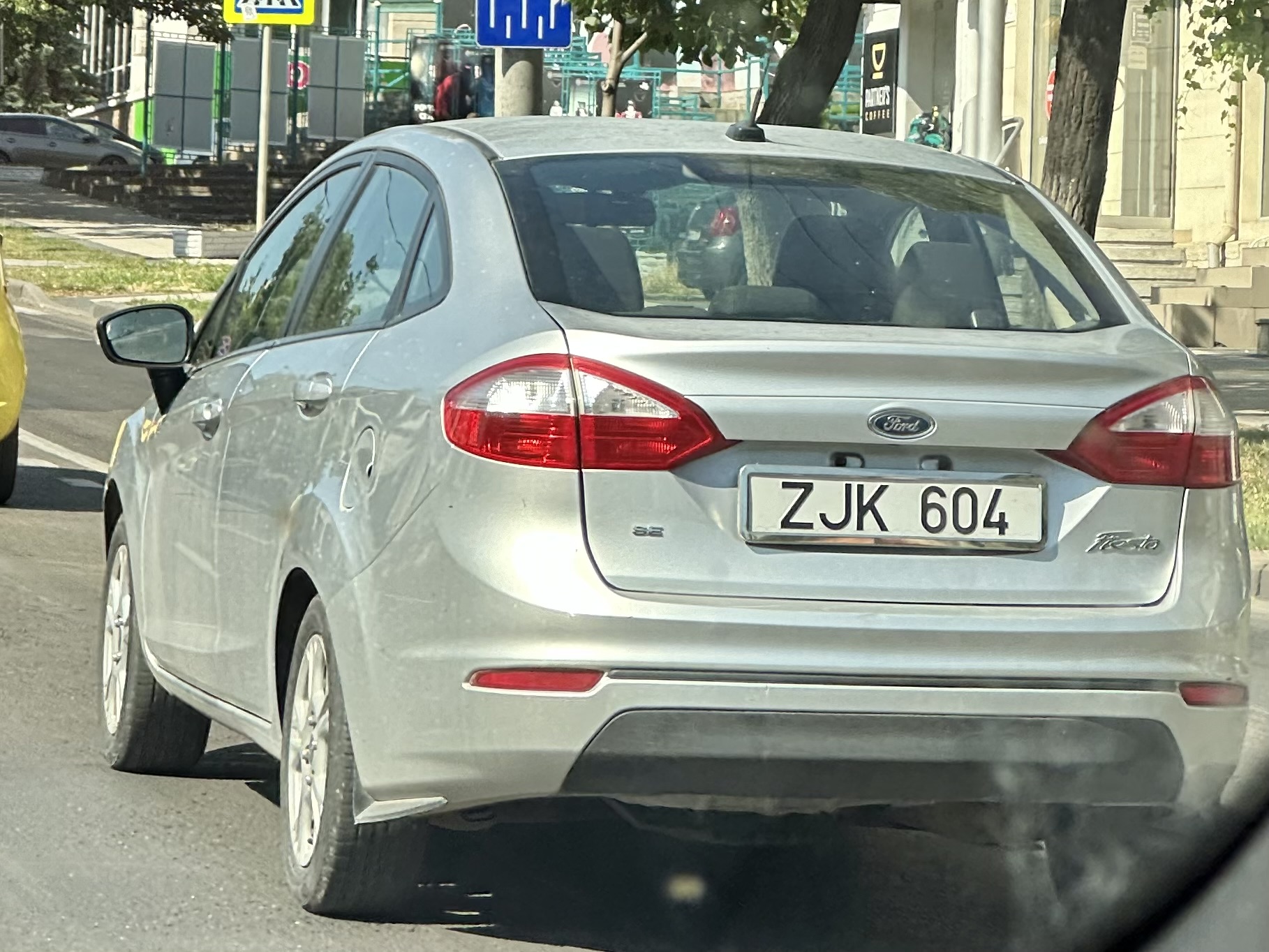 ZJK 604, Ford Fiesta 6th gen Sedan (B409; JA8), facelift, 2012–2019