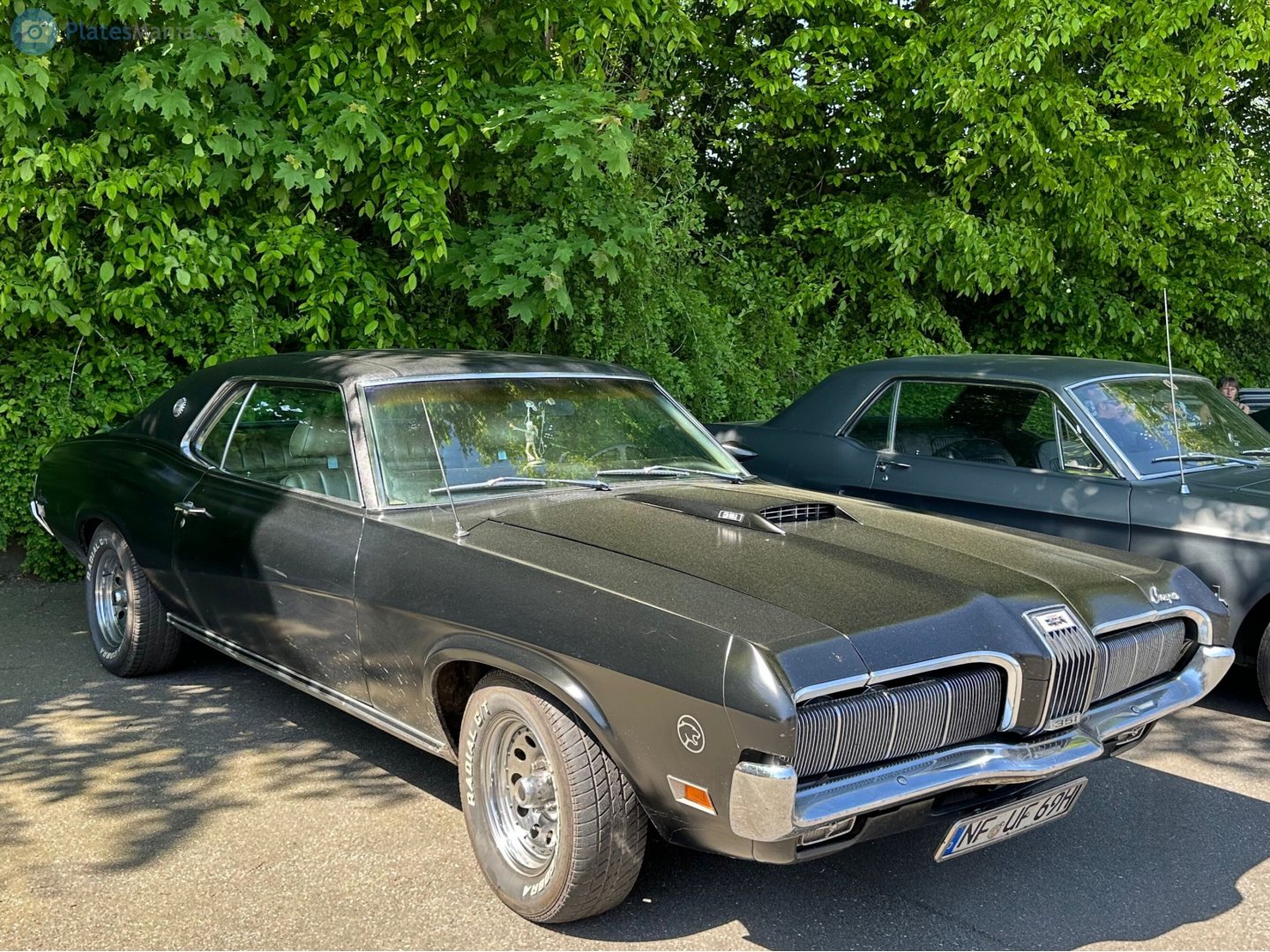 NF UF 69 H, Mercury Cougar 1st gen 1969 2-door Hardtop (65A/65B/65C), 1st facelift, 1968–1969