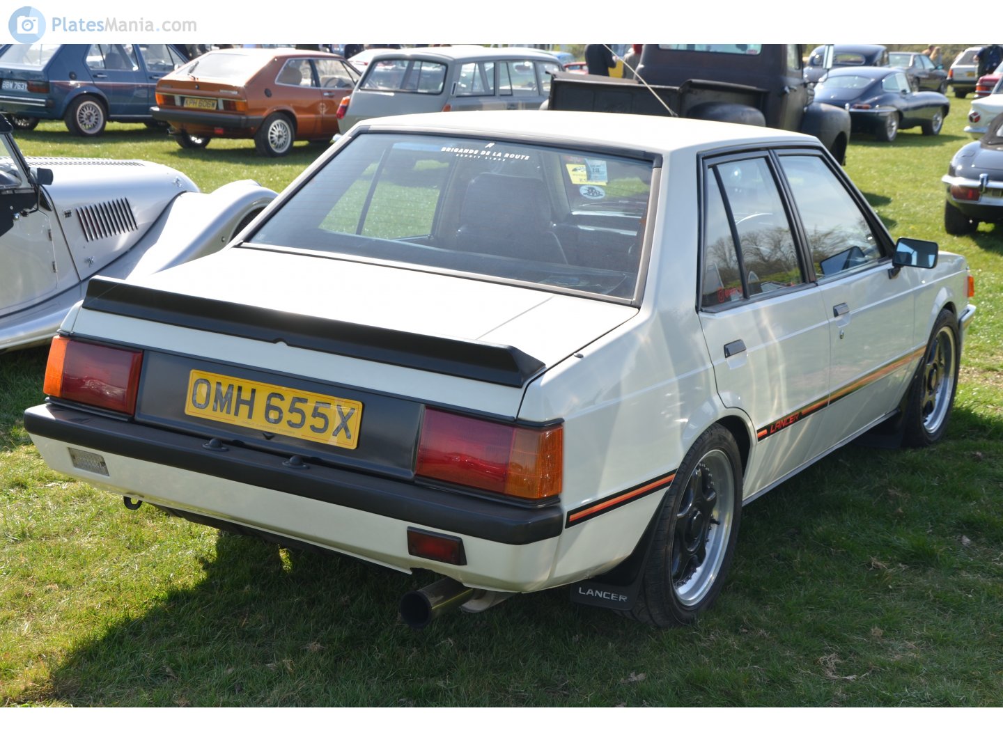 OMH655X, Mitsubishi Lancer 2nd gen (EX) Sedan (A170), 1979–1987