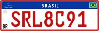 License plate of Brazil, Commercial vehicles (Mercosul)