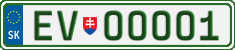 License plate of Slovakia, Vanity Plates