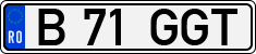 License plate of Romania, Regular plates