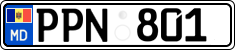 License plate of Moldova, Cars (2015)